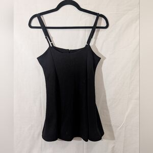 Black Mini Dress Or Tunic, Size Small